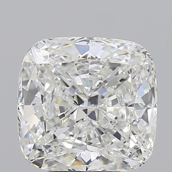 4.81ct Cushion modified Lab Grown Diamond (Colour F, Clarity VVS2, IGI Certified) - Jewelry by Cleo