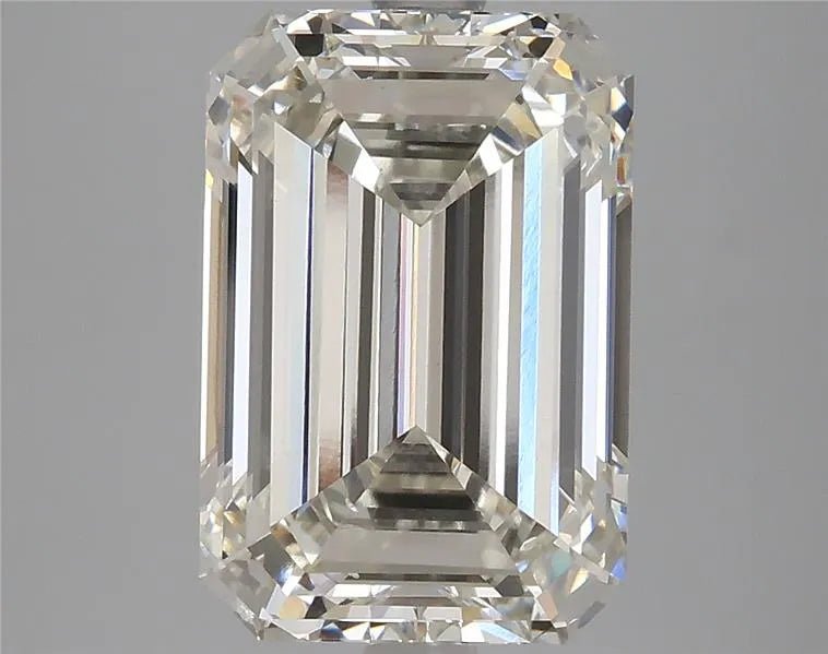 4.86ct Emerald Lab Grown Diamond (Colour I, Clarity VS2, IGI Certified) - Jewelry by Cleo