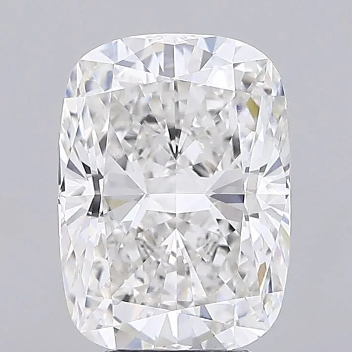 4.93ct Cushion modified Lab Grown Diamond (Colour F, Clarity VVS2, IGI Certified) - Jewelry by Cleo