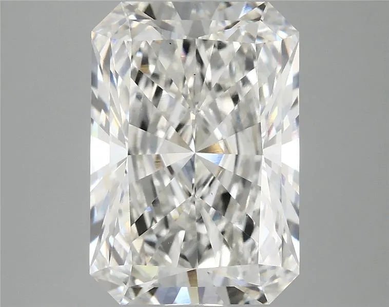 4.94ct Radiant Lab Grown Diamond (Colour F, Clarity VS1, IGI Certified) - Jewelry by Cleo