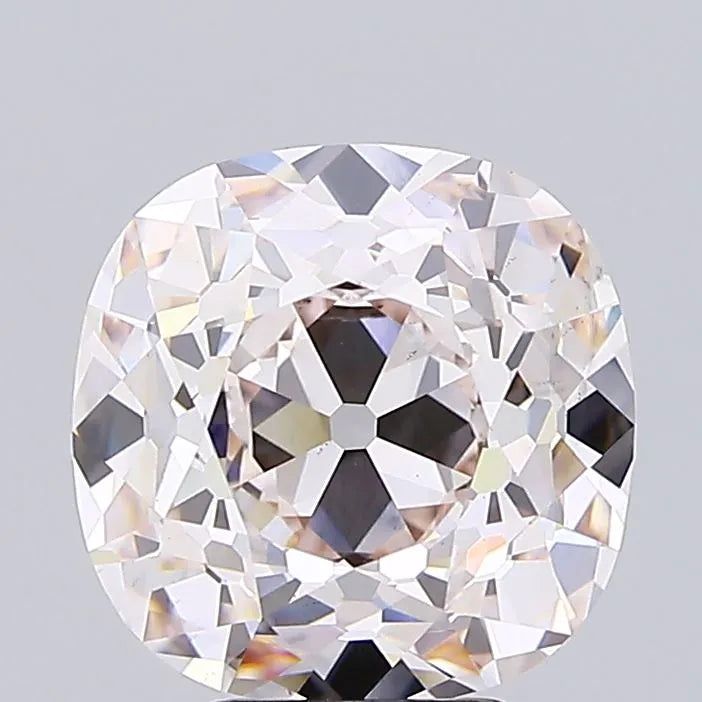 5.00ct Cushion modified Lab Grown Diamond (Colour Very Light Brown, Clarity VS1, IGI Certified)