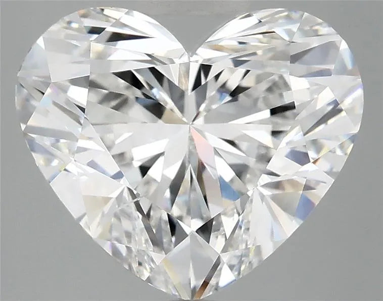5.02ct Heart Lab Grown Diamond (Colour E, Clarity SI1, IGI Certified)