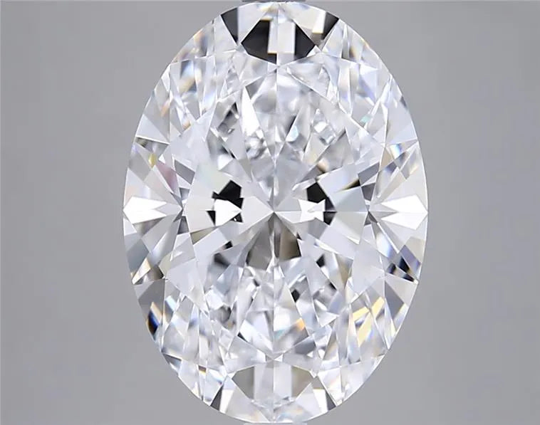 5.04ct Oval Lab Grown Diamond (Colour D, Clarity VVS2, IGI Certified)