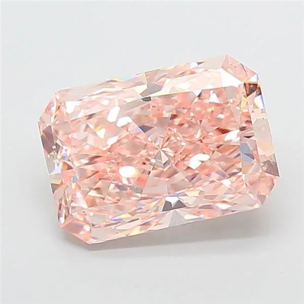 5.04ct Radiant Lab Grown Diamond (Colour Fancy Intense Pink, Clarity VS1, IGI Certified)