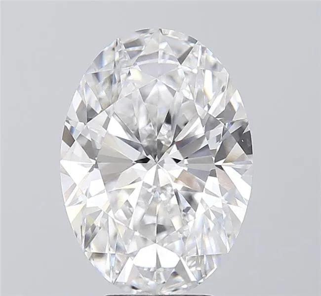 5.05ct Oval Lab Grown Diamond (Colour E, Clarity VVS2, IGI Certified)