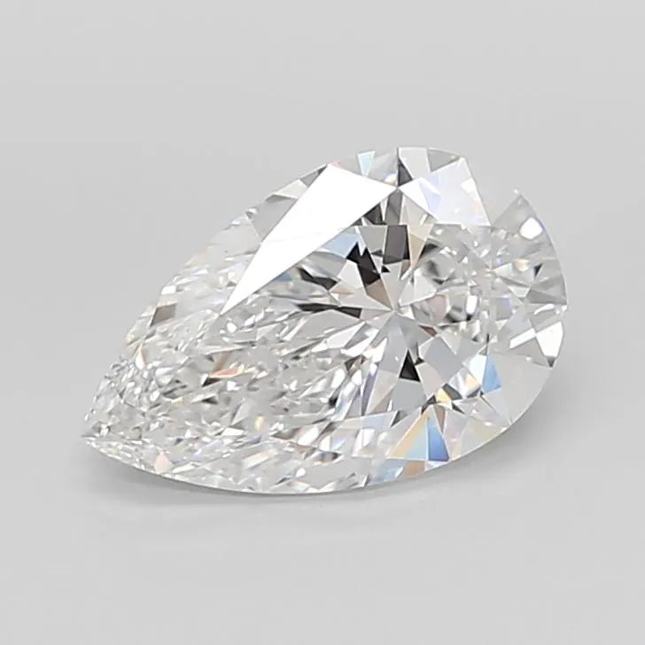 5.05ct Pear Lab Grown Diamond (Colour F, Clarity VVS1, IGI Certified)