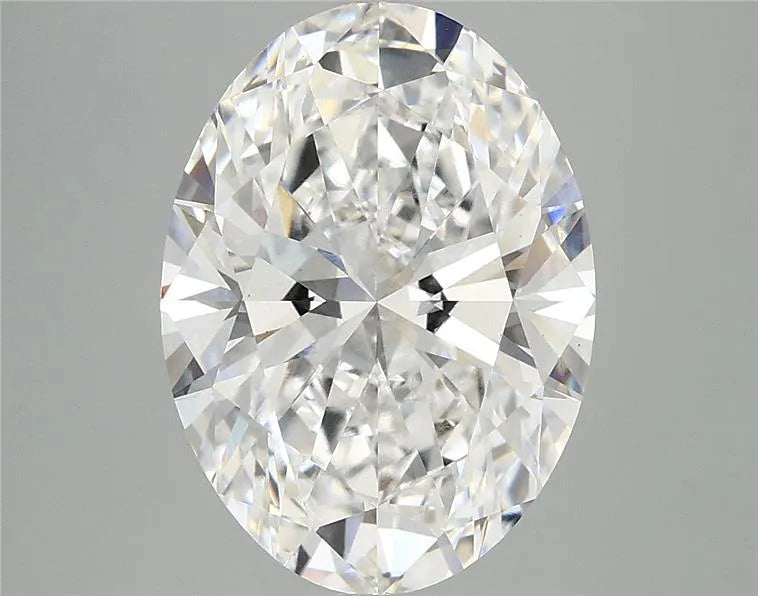5.10ct Oval Lab Grown Diamond (Colour E, Clarity VS1, IGI Certified)
