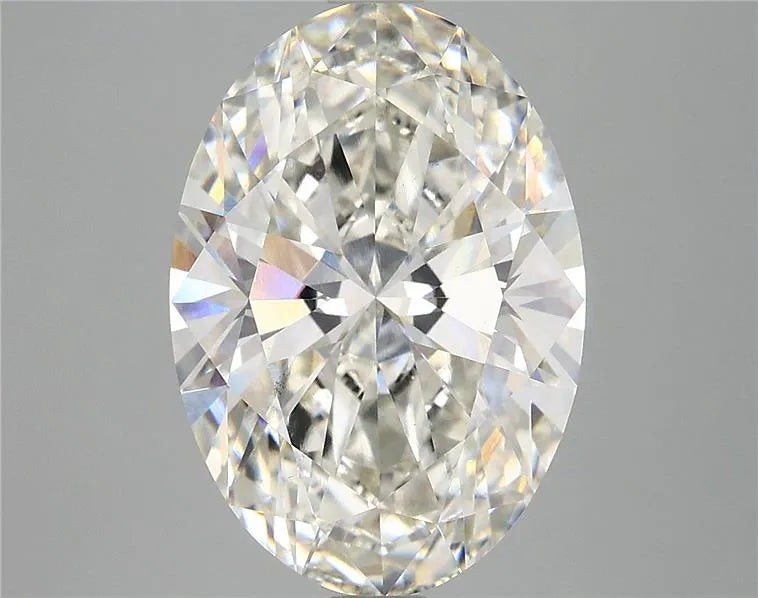 5.10ct Oval Lab Grown Diamond (Colour H, Clarity VS1, IGI Certified)