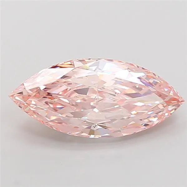 5.53ct Marquise Lab Grown Diamond (Colour Fancy Intense Pink, Clarity VS2, IGI Certified)