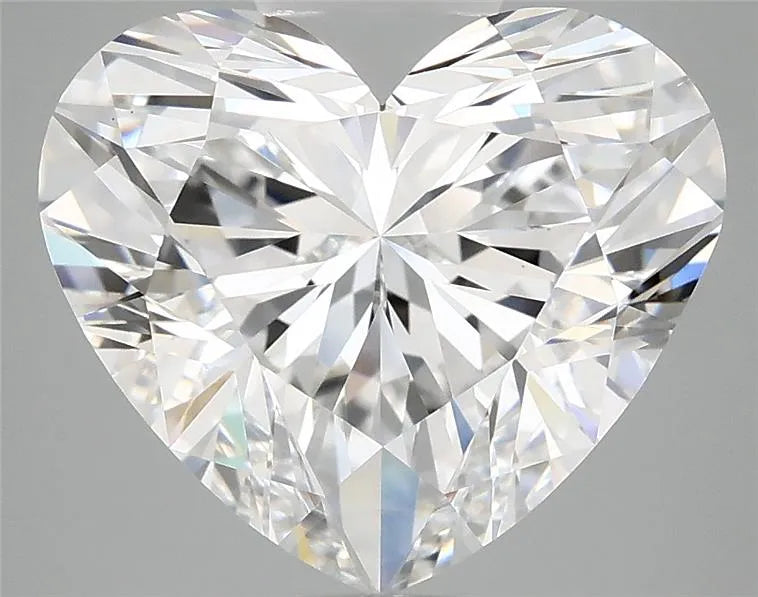 5.56ct Heart Lab Grown Diamond (Colour E, Clarity VS1, IGI Certified)