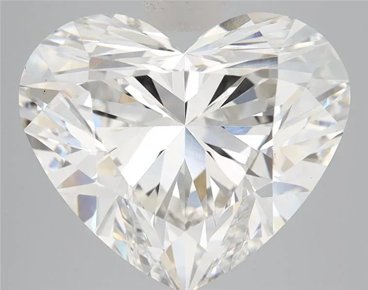 5.93ct Heart Lab Grown Diamond (Colour F, Clarity VS2, IGI Certified)