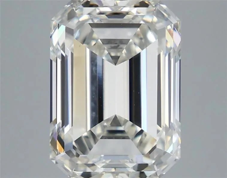 5.00ct Emerald Lab Grown Diamond (Colour H, Clarity VS1, IGI Certified) - Jewelry by Cleo