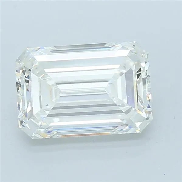 5.01ct Emerald Lab Grown Diamond (Colour G, Clarity VVS2, IGI Certified) - Jewelry by Cleo