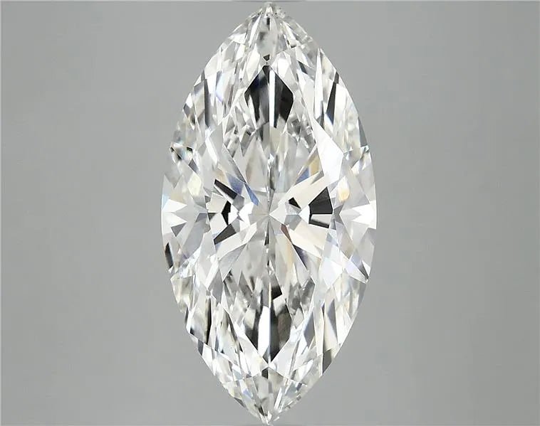 5.02ct Marquise Lab Grown Diamond (Colour G, Clarity VS1, IGI Certified) - Jewelry by Cleo