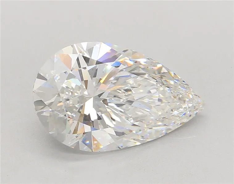 5.02ct Pear Lab Grown Diamond (Colour E, Clarity VS2, IGI Certified) - Jewelry by Cleo