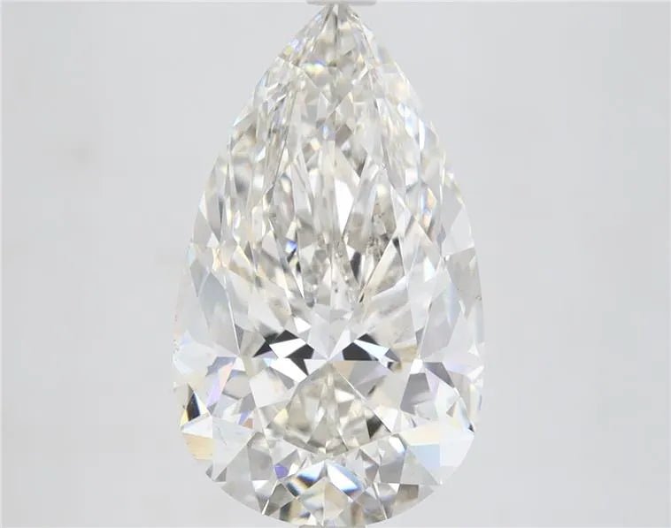 5.02ct Pear Lab Grown Diamond (Colour G, Clarity VS1, IGI Certified) - Jewelry by Cleo