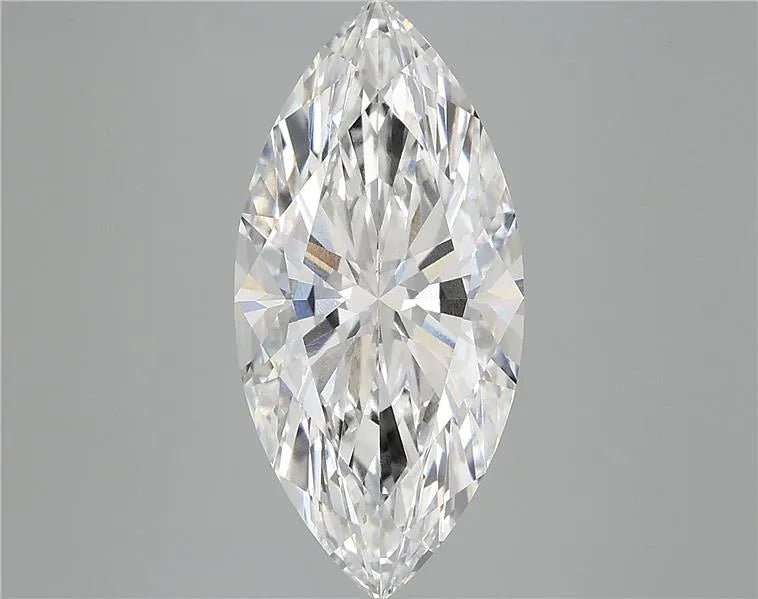 5.04ct Marquise Lab Grown Diamond (Colour E, Clarity VVS2, IGI Certified) - Jewelry by Cleo