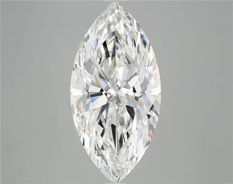 5.04ct Marquise Lab Grown Diamond (Colour E, Clarity VVS2, IGI Certified) - Jewelry by Cleo