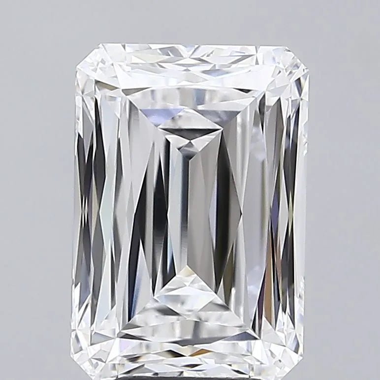 5.05ct Radiant Lab Grown Diamond (Colour D, Clarity IF, IGI Certified) - Jewelry by Cleo