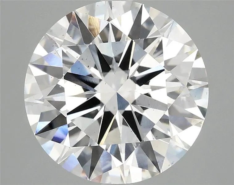 5.05ct Round Lab Grown Diamond (Colour F, Clarity SI1, Cut ID, IGI Certified) - Jewelry by Cleo