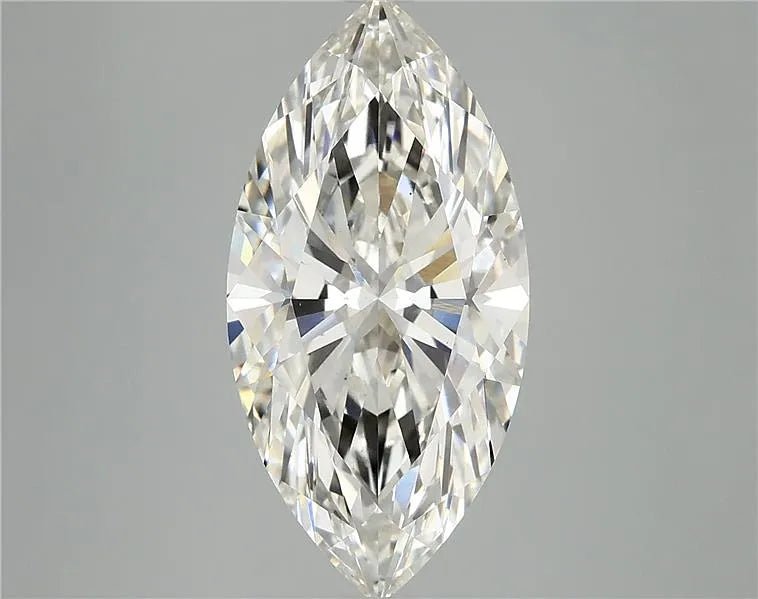 5.06ct Marquise Lab Grown Diamond (Colour H, Clarity VS1, IGI Certified) - Jewelry by Cleo