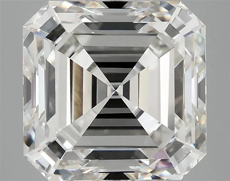 5.08ct Asscher Lab Grown Diamond (Colour G, Clarity VVS2, IGI Certified) - Jewelry by Cleo