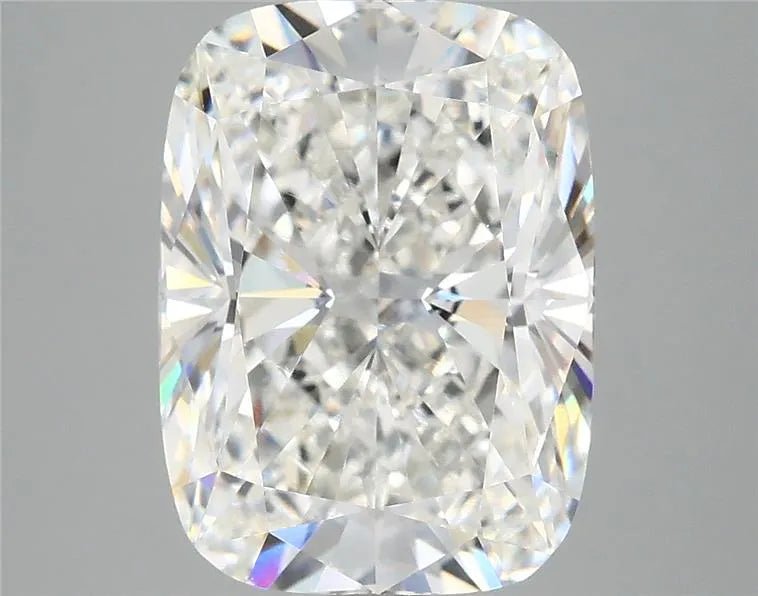 5.08ct Cushion modified Lab Grown Diamond (Colour F, Clarity VS1, IGI Certified) - Jewelry by Cleo