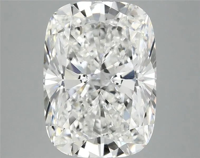 5.10ct Cushion modified Lab Grown Diamond (Colour E, Clarity VS2, IGI Certified) - Jewelry by Cleo