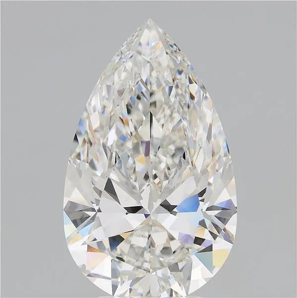 5.27ct Pear Lab Grown Diamond (Colour F, Clarity VS1, IGI Certified) - Jewelry by Cleo