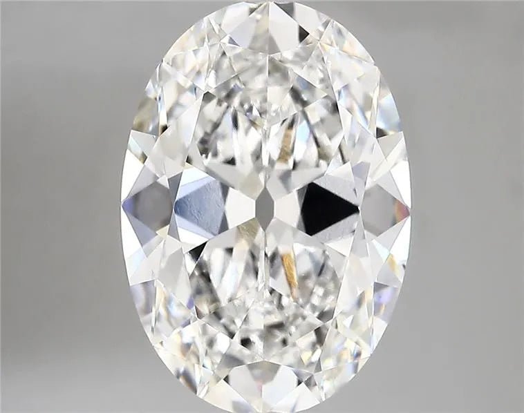 5.30ct Oval Lab Grown Diamond (Colour E, Clarity VVS2, IGI Certified) - Jewelry by Cleo