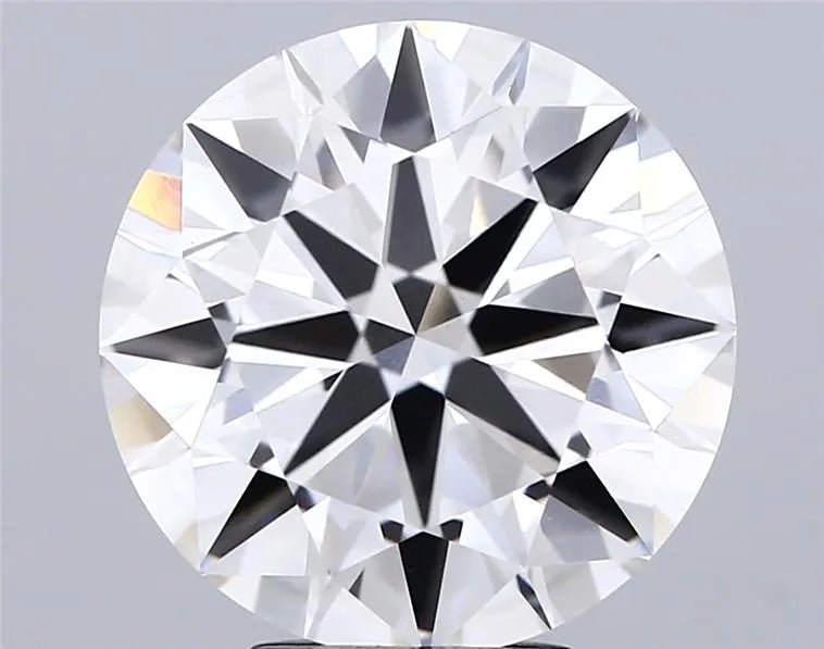5.51ct Round Lab Grown Diamond (Colour F, Clarity VVS2, Cut EX, IGI Certified) - Jewelry by Cleo