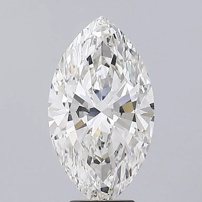 5.54ct Marquise Lab Grown Diamond (Colour H, Clarity VS1, IGI Certified) - Jewelry by Cleo