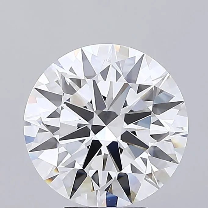 5.54ct Round Lab Grown Diamond (Colour F, Clarity VS1, Cut ID, IGI Certified) - Jewelry by Cleo