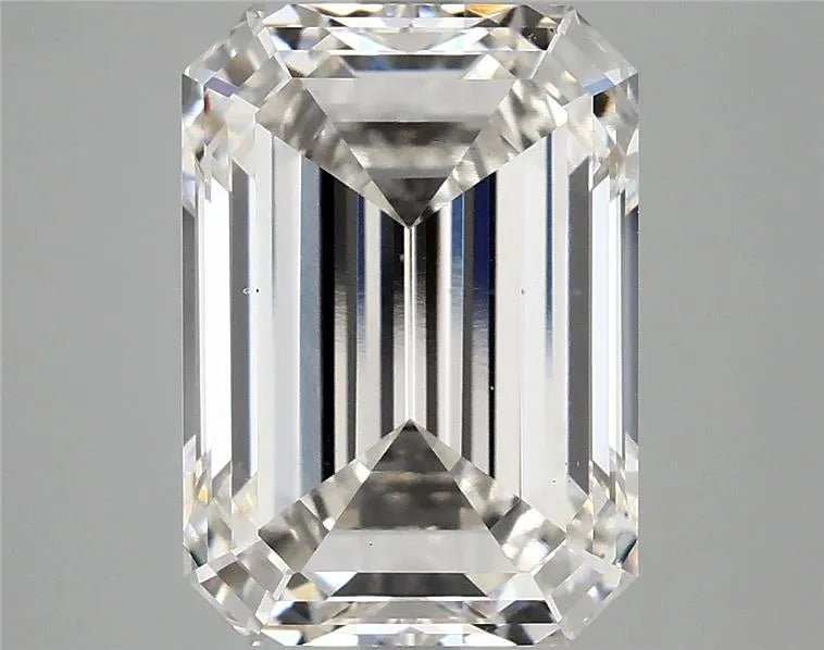 5.79ct Emerald Lab Grown Diamond (Colour G, Clarity VS2, IGI Certified) - Jewelry by Cleo