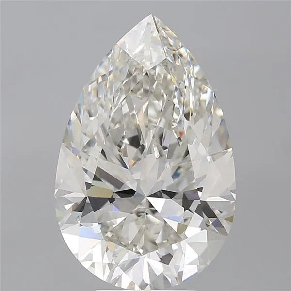 6.53ct Pear Lab Grown Diamond (Colour G, Clarity VS1, IGI Certified)