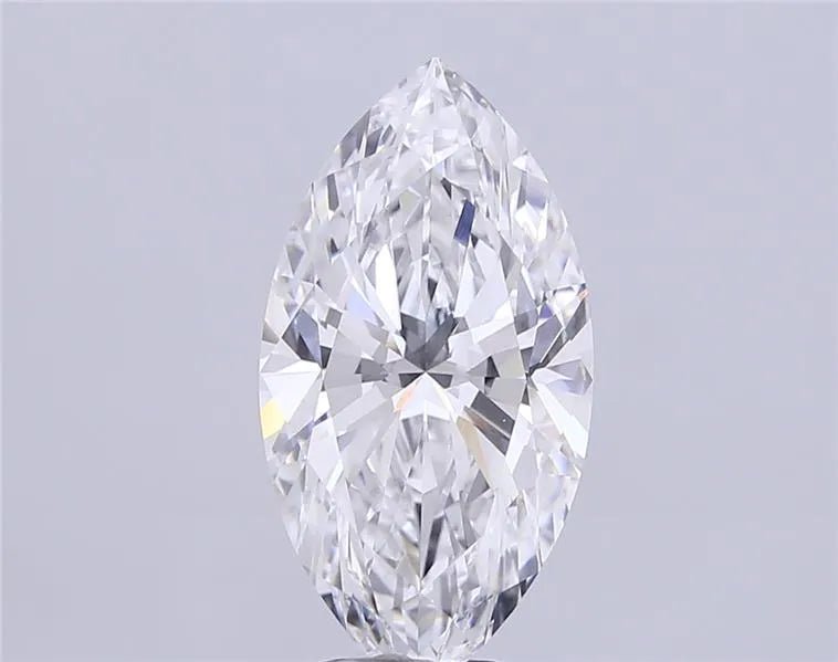 6.02ct Marquise Lab Grown Diamond (Colour D, Clarity VVS2, IGI Certified) - Jewelry by Cleo