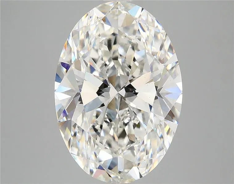 6.04ct Oval Lab Grown Diamond (Colour G, Clarity VS2, IGI Certified) - Jewelry by Cleo