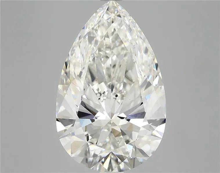 6.04ct Pear Lab Grown Diamond (Colour G, Clarity VVS2, IGI Certified) - Jewelry by Cleo