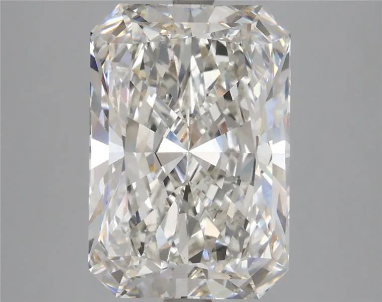 6.12ct Radiant Lab Grown Diamond (Colour H, Clarity VS1, IGI Certified) - Jewelry by Cleo