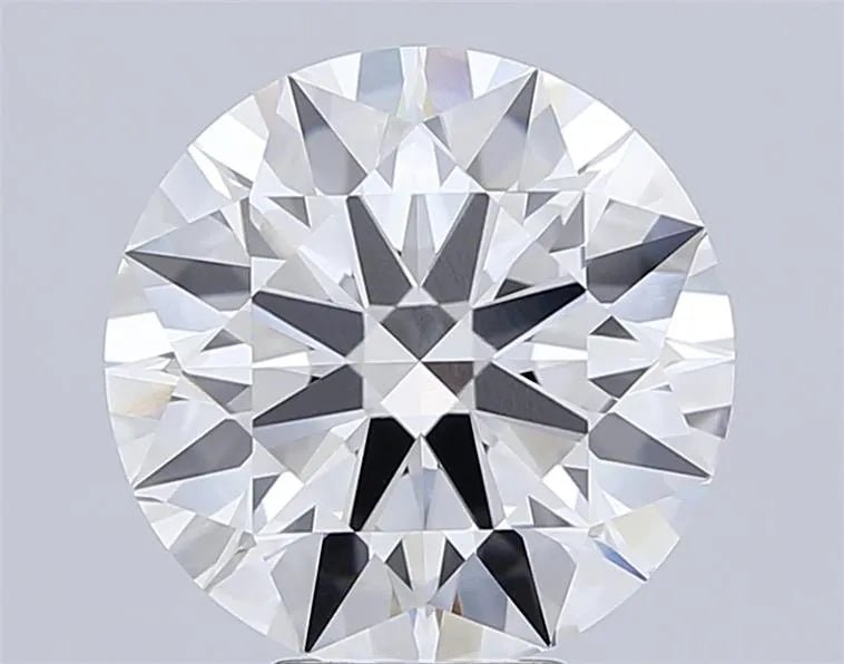 6.15ct Round Lab Grown Diamond (Colour F, Clarity VVS2, Cut ID, IGI Certified) - Jewelry by Cleo