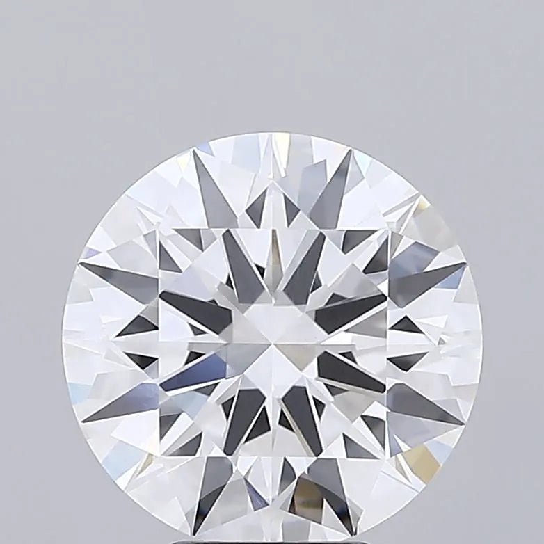 6.23ct Round Lab Grown Diamond (Colour E, Clarity VVS2, Cut ID, IGI Certified) - Jewelry by Cleo