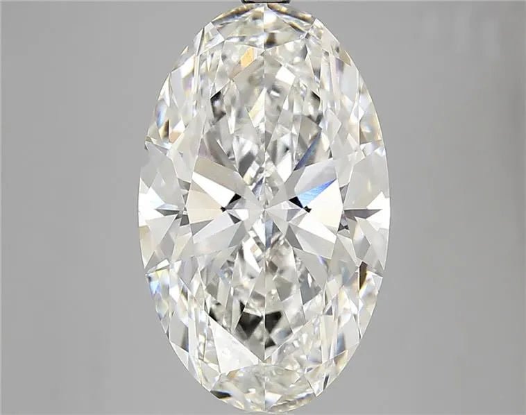 6.36ct Oval Lab Grown Diamond (Colour F, Clarity VVS2, IGI Certified) - Jewelry by Cleo