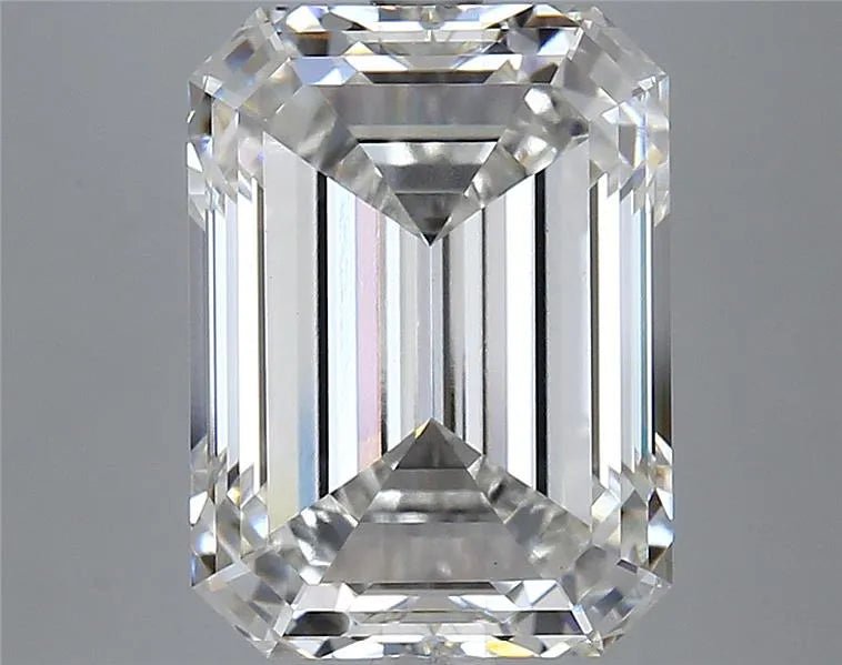 6.44ct Emerald Lab Grown Diamond (Colour G, Clarity VVS2, IGI Certified) - Jewelry by Cleo