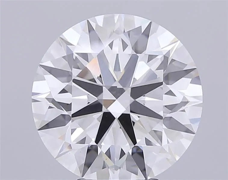 6.74ct Round Lab Grown Diamond (Colour F, Clarity VS1, Cut ID, IGI Certified) - Jewelry by Cleo