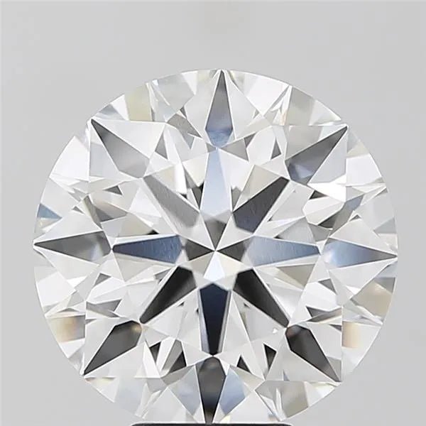 6.76ct Round Lab Grown Diamond (Colour E, Clarity VVS2, Cut ID, IGI Certified) - Jewelry by Cleo