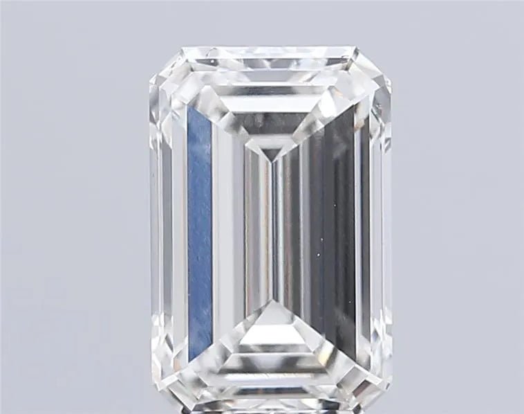 7.01ct Emerald Lab Grown Diamond (Colour H, Clarity VS1, IGI Certified) - Jewelry by Cleo