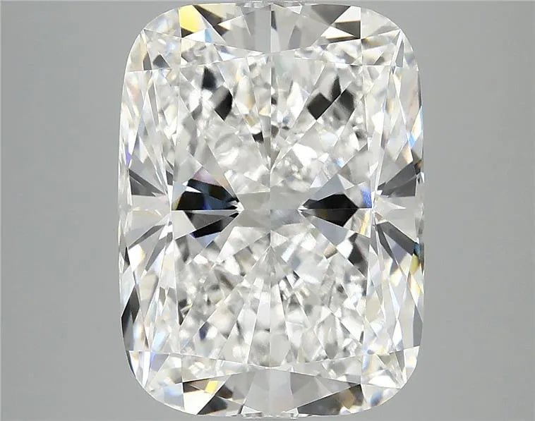 7.05ct Cushion brilliant Lab Grown Diamond (Colour E, Clarity VVS2, IGI Certified) - Jewelry by Cleo