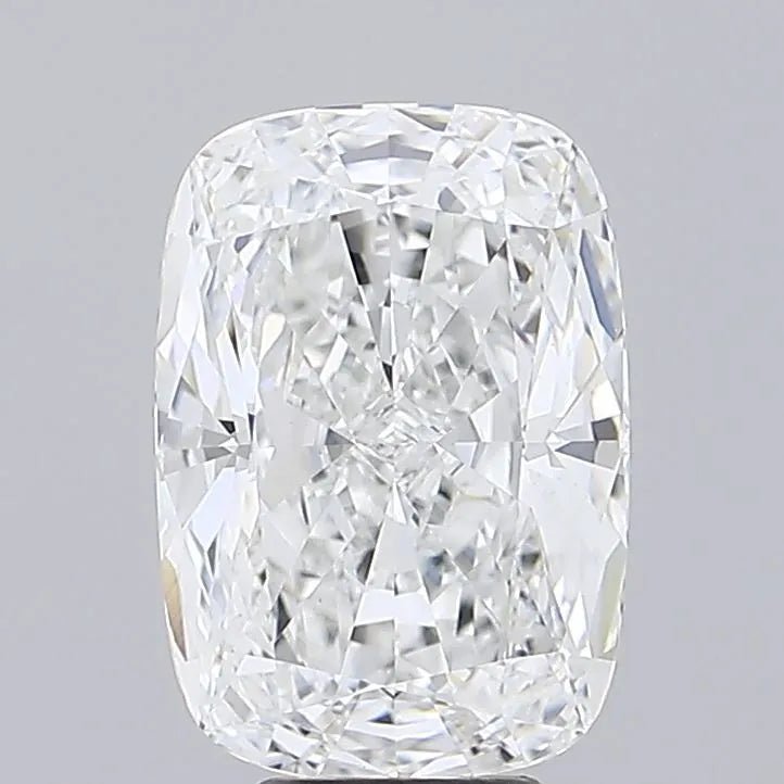 7.09ct Cushion modified Lab Grown Diamond (Colour F, Clarity VVS2, IGI Certified) - Jewelry by Cleo