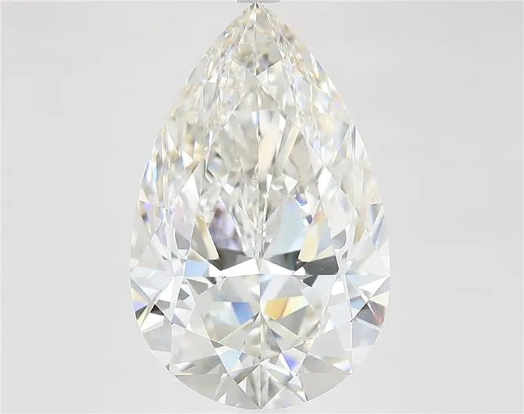 7.17ct Pear Lab Grown Diamond (Colour G, Clarity VVS2, IGI Certified) - Jewelry by Cleo