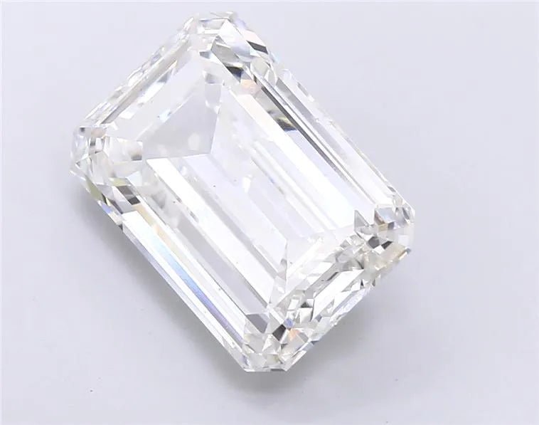 8.11ct Emerald Lab Grown Diamond (Colour G, Clarity VS2, IGI Certified) - Jewelry by Cleo